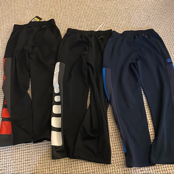3 pairs Nike Elite pants size small boys black and blue - Picture 3 of 5